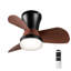 Ventilateur de plafond avec télécommande et lumière DEL-1751418797-1751842830