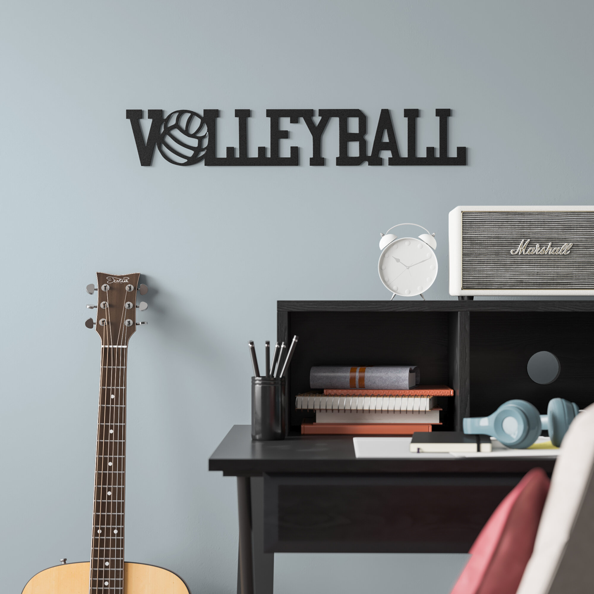 Grovelane Volleyball Word Wall Décor & Reviews | Wayfair