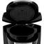 Cafetière programmable de 12 tasses Black + Decker, DCM100B, carafe Duralife, fenêtre d'eau facile à voir, panier-filtre amovible
