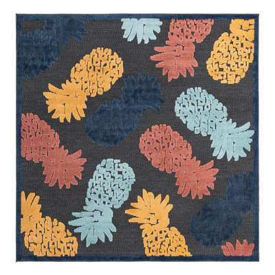 Medfield Indoor/Outdoor Rug Black