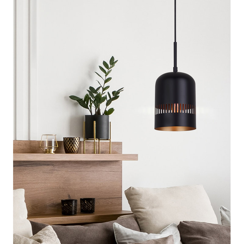 Luminaire suspendu 1 lumière Worsham