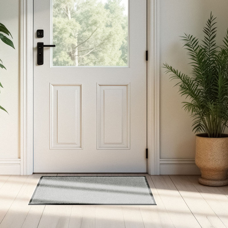 Tapis de sol lavable Latitude Run Topanga, Gris froid, L 20 po x L 30 po