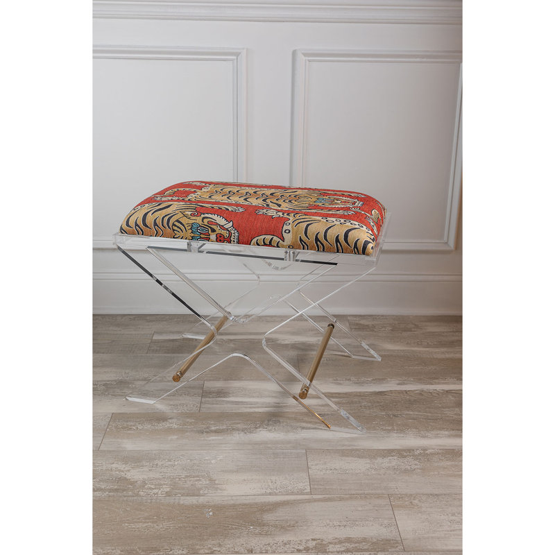 Delano Upholstered Dining Bench, Tiger.