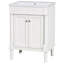 Meuble-lavabo simple 24 po avec plateau Sharlyne-631234027
