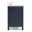 Cambridge 55'' Single Bathroom Vanity with White Quartz Top-721158111-792981069