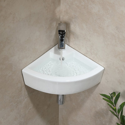 HOROW Marronnier 46mm L x 32mm W White Sink