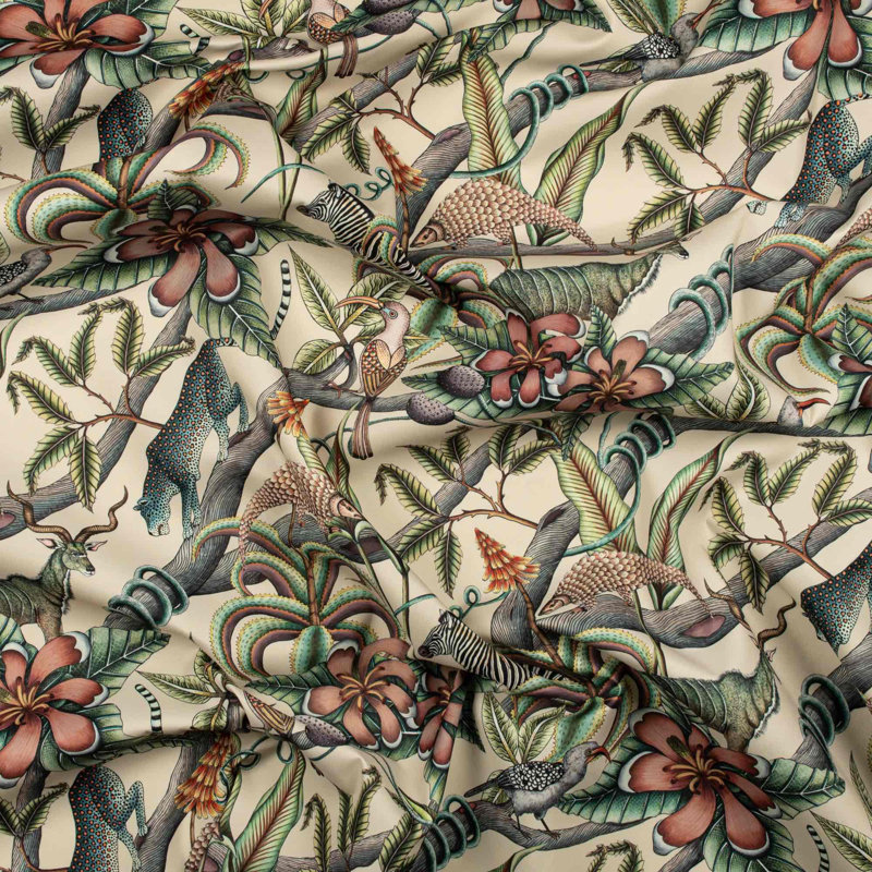 Ardmore Outdoor Fabric, Chalk