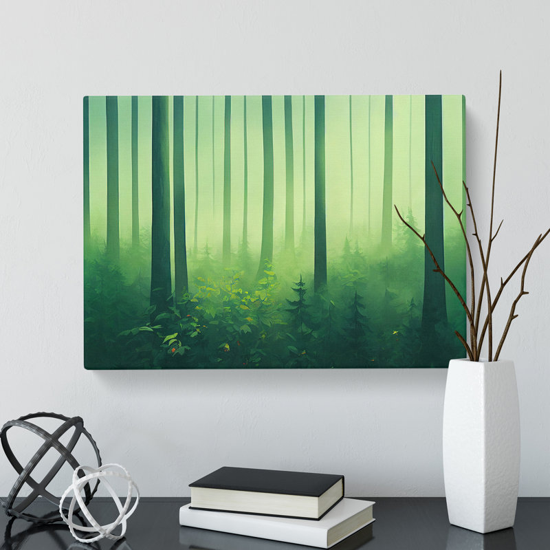 Elegant Forest - Wrapped Canvas, 35cm H x 50cm W x 3cm D