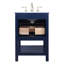 Ensemble de meuble-lavabo simple 24 po Bonsai-1392735548