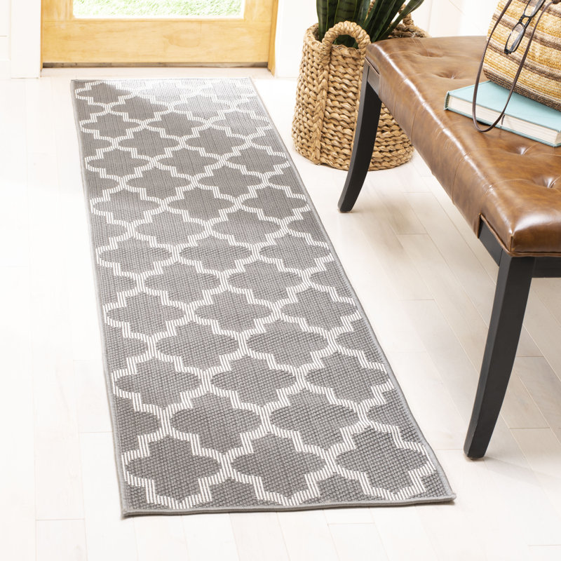 Murielle Performance Machine Washable Geometric Indoor/Outdoor Area Rug, Runner 2' x 8'