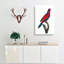 Lory by F. Levaillant - Wrapped Canvas Print-55324022