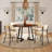 Modern Farmhouse Kitchen Dining Table Set-1072229147-1072229120-1066714989