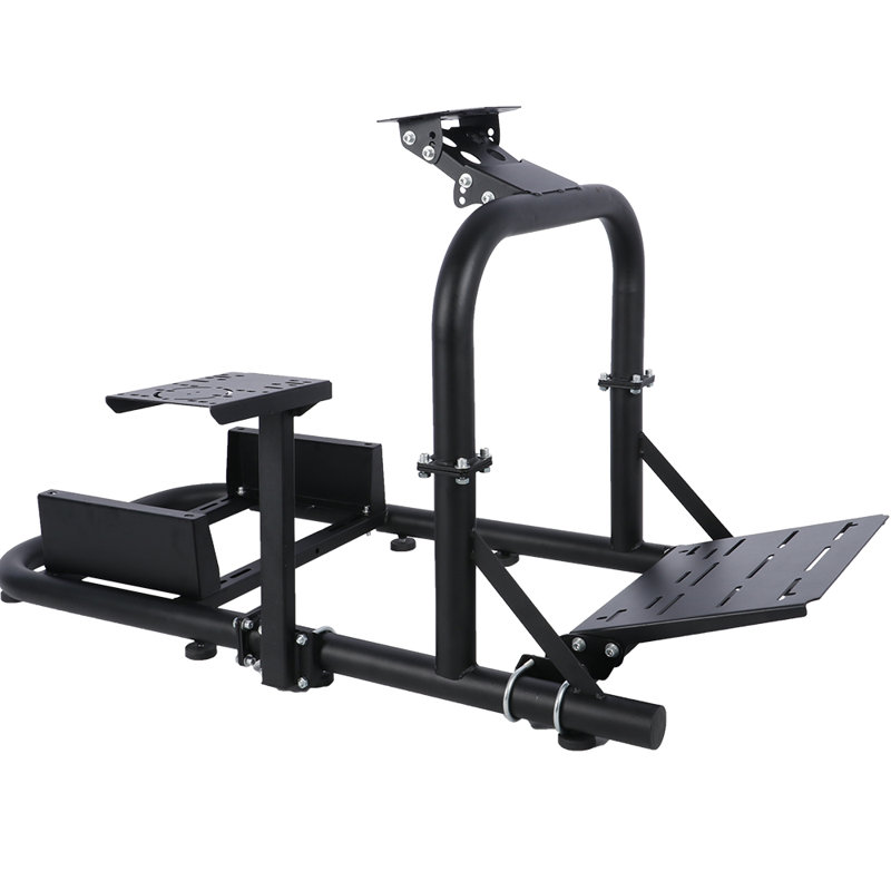 Support de cockpit de simulateur de course compatible avec volant de siège Logitech Thrustmaster NO