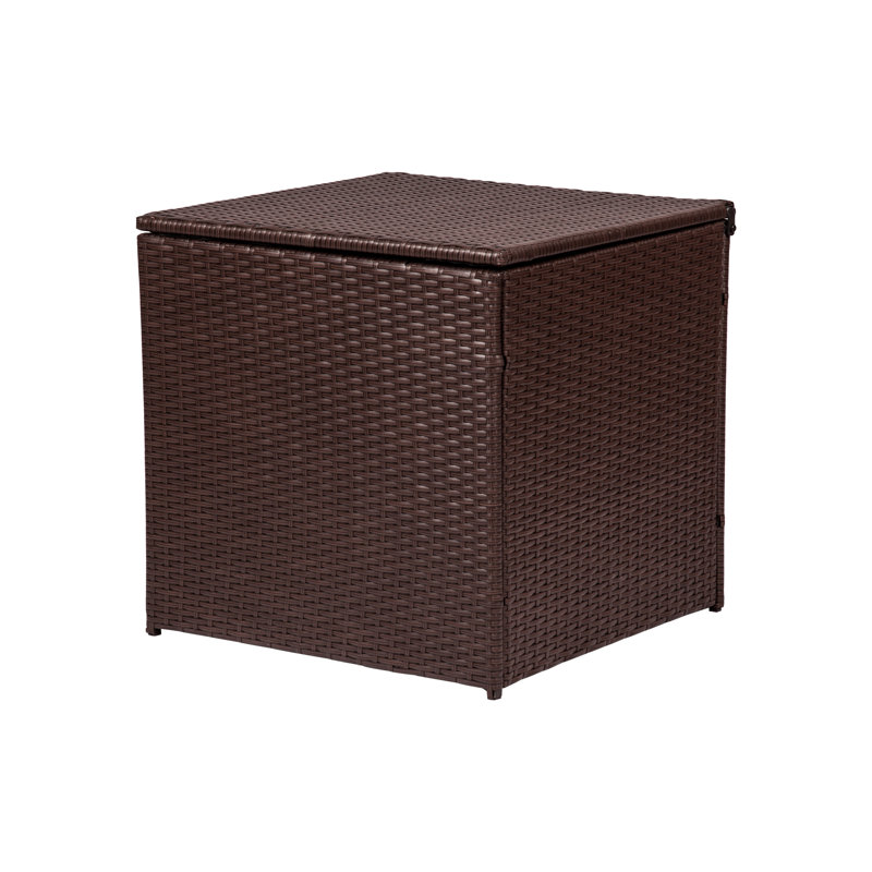 Table d'appoint Avamonroe, Marron foncé