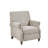Push Back Recliner  with Nailhead Trim for Living Room, Bedroom