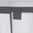 Semi-Frameless Pivot Hinged Glass Shower Door 32-36 In. W X 72 In. H,1/4" (6Mm) Tempered Glass, Matte Black Finish, Reversible Glass Shower Door