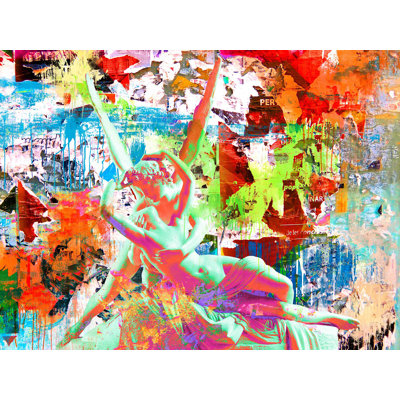 Cupid and Psyche 1 Piece Wrapped Canvas Painting