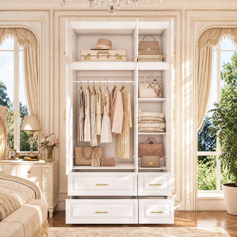 Armoire moderne avec rangement solide