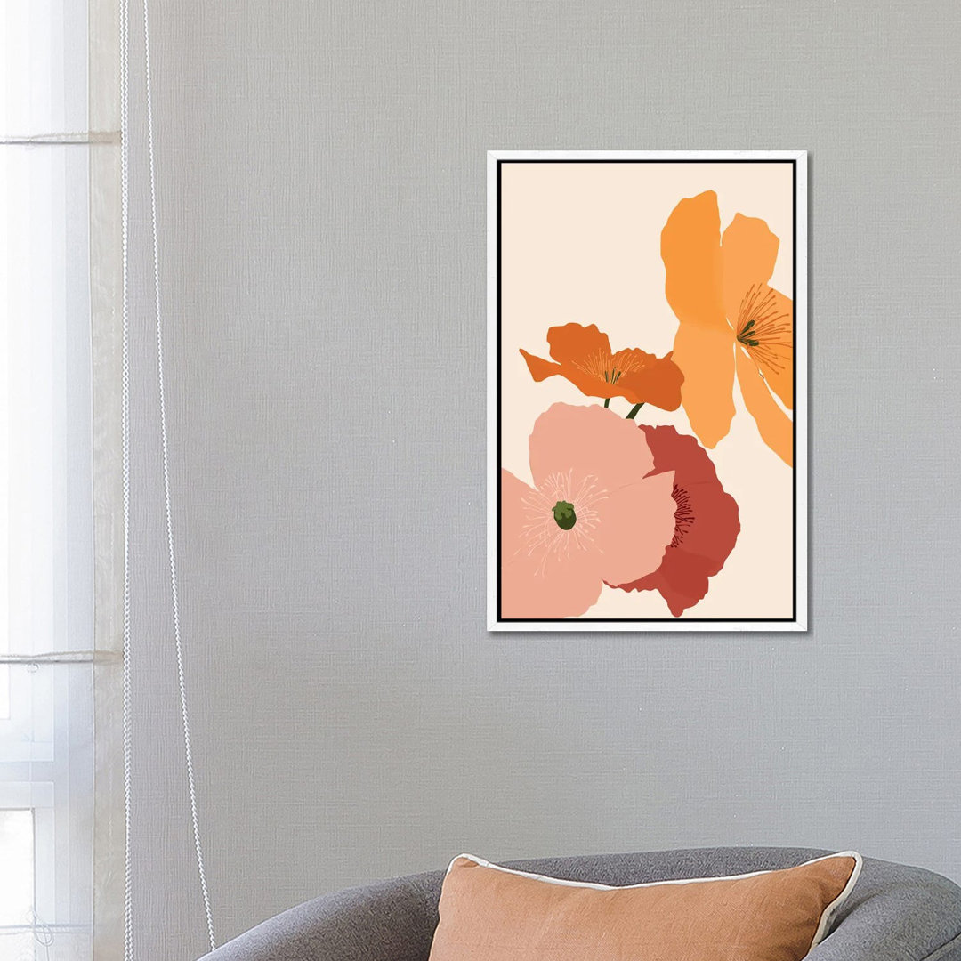 Autumn Wildflowers by 83 Oranges - Galerie-verpackte Leinwand GiclÃ©e