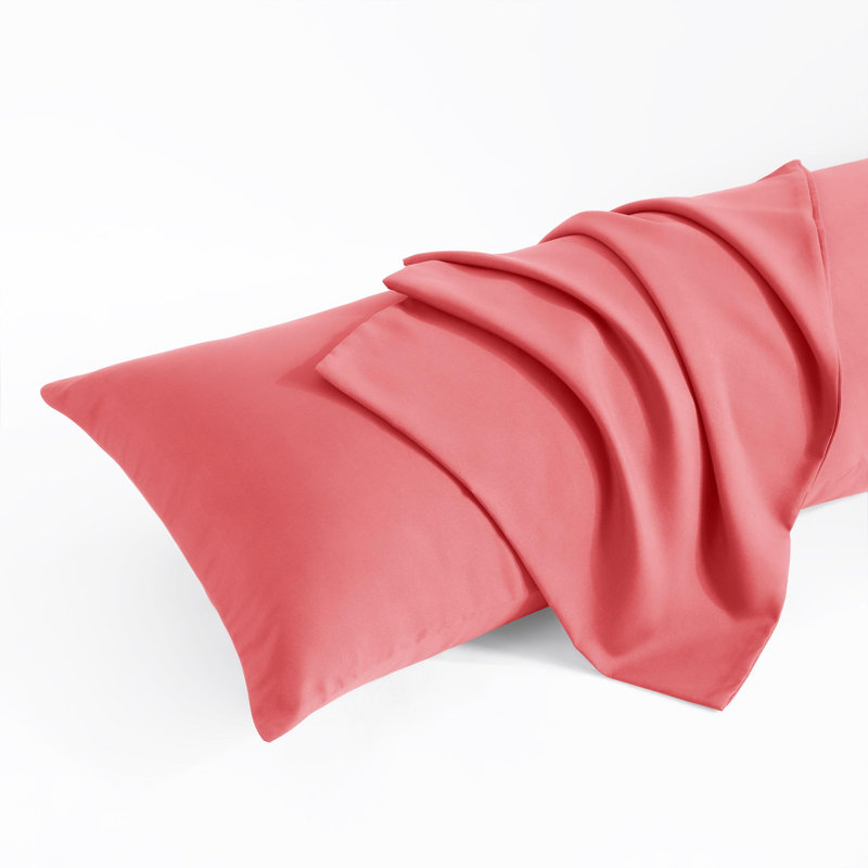 Housse de coussin pour le corps, 1800 Housse de coussin pour le corps en microfibre brossée avec fermeture à enveloppe - 20 x 54 pouces - NTBAY