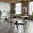 Bistro Table White & Black