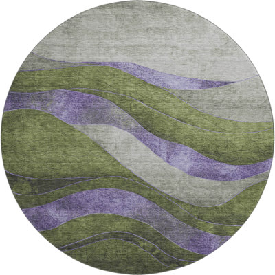 Premium Machine Washable Jakiyra AMF1892 Swirls Rug
