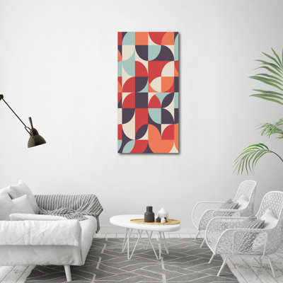 Aurin Abstract Background - Wrapped Canvas Print