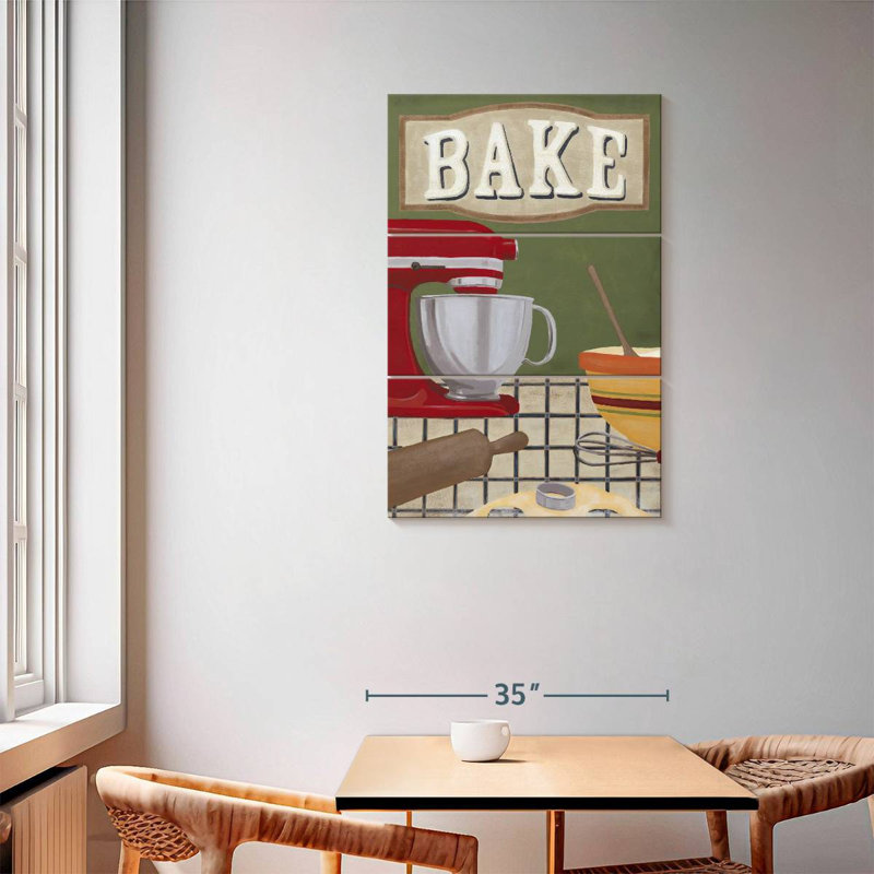 Kema Baker's Kitchen Wall Sign, 57" H x 36" W
