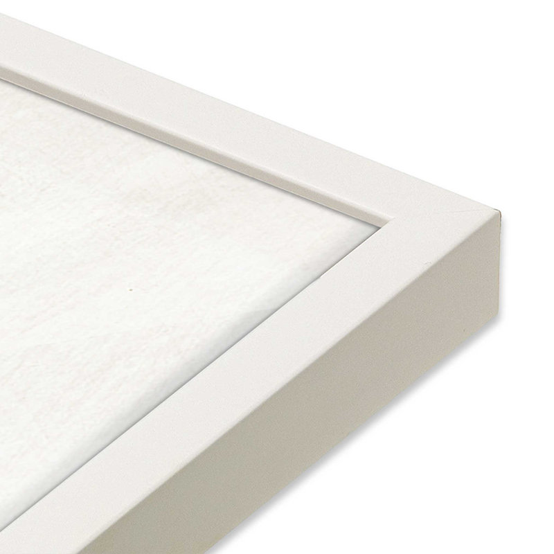 «Garden Melody In Bloom III», H 11 po x l 9 po, Blanc opaque