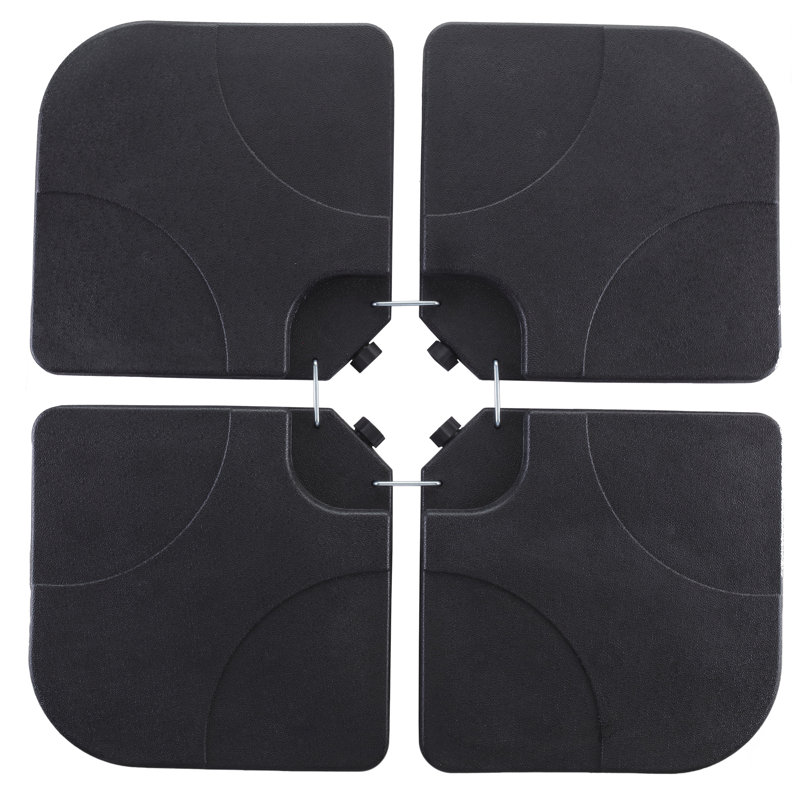 15.21 Lb. Plastic Free Standing Umbrella Base
