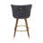 Pedra Swivel Velvet Bar Stools-190124651