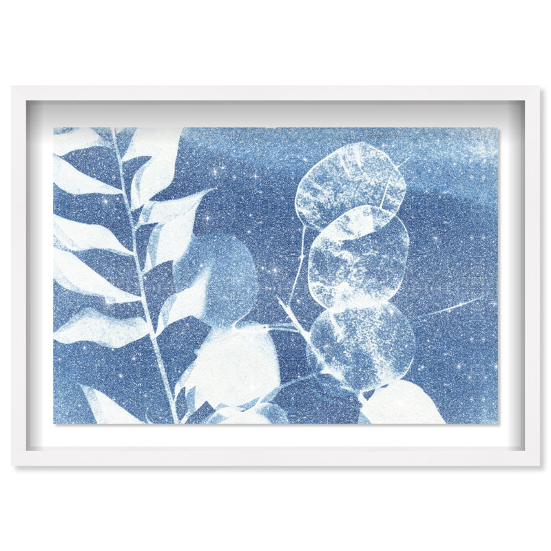 Faded Poetry Print by Oliver Gal, 31.5"H x 21.5"W, White Shadowbox