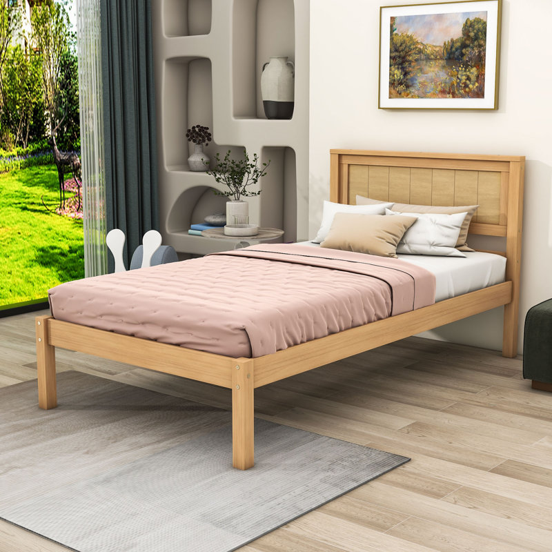 Lit plateforme Lengel, Simple