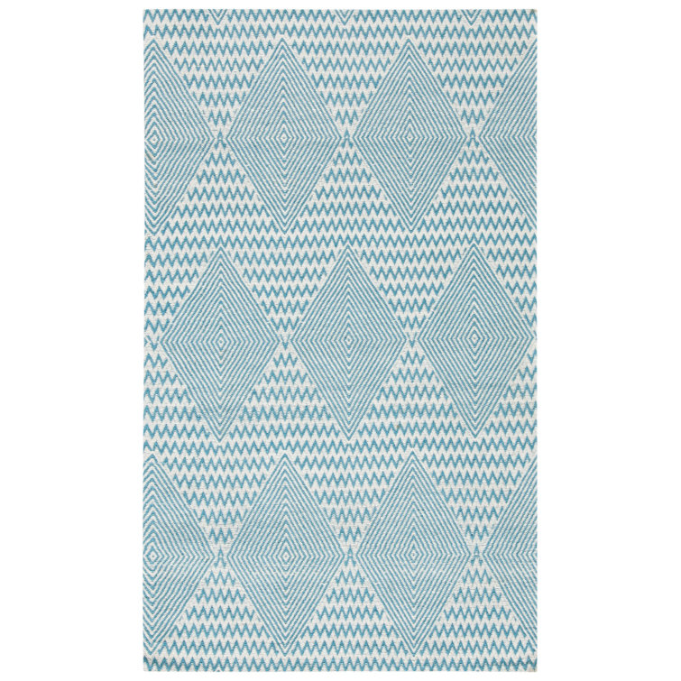 Tyishia Hand Loomed Performance Geometric Rug