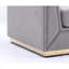 Chaise d'appoint avec coussin