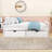 Yolanthe Twin Size Platform Bed with 2 Drawers-415818949