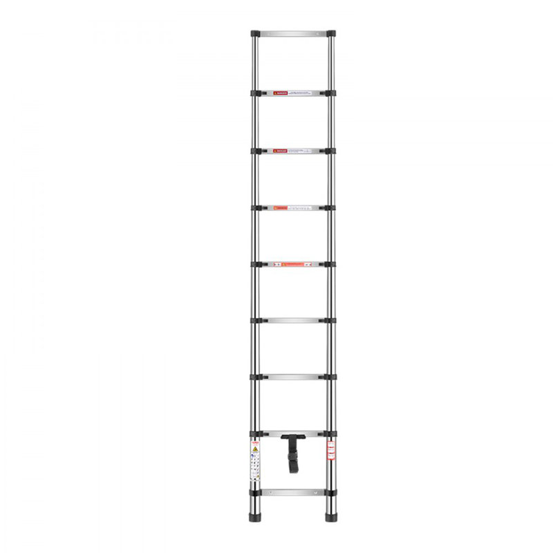 Échelles télescopiques en acier inoxydable 8,5 pi