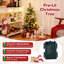 Arbre de Noël artificiel Holiday PC 2 pi 3 pi avec 81 branches et feuilles d'eucalyptus
