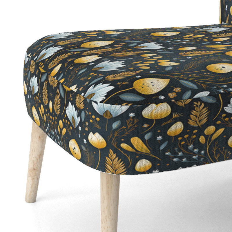 Chaise d'appoint rembourrée Nostalgia
