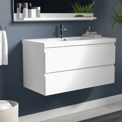Ensemble de meuble-lavabo simple 41,75 po Curly