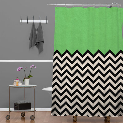 Chevron Shower Curtain
