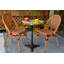 Glen Stacking Patio Dining Side Chair with Cushion