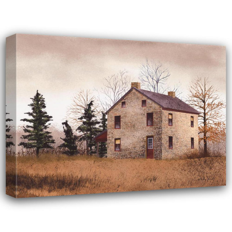 Old Stone House, 14" H x 18" W