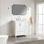 Ensemble de meuble-lavabo simple autoportant 36 po avec 2 poignées entièrement assemblé