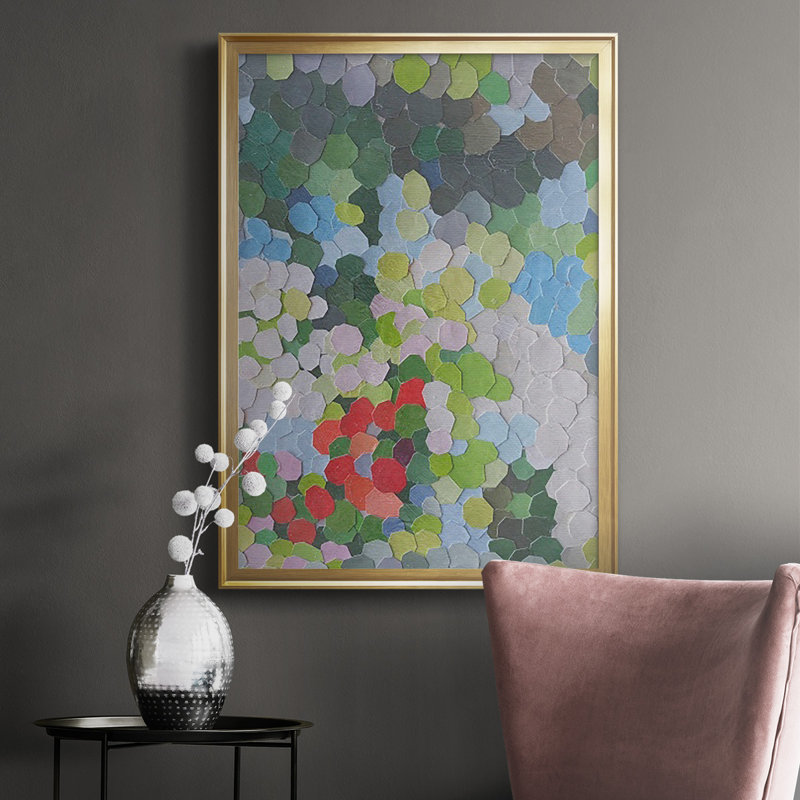Santa Barbara, reproduction encadrée de qualité supérieure - prête à être accrochée, H 36,5 po x l 26,5 po x P 1 po