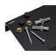 Tablette flottante noire Haceka-421305669