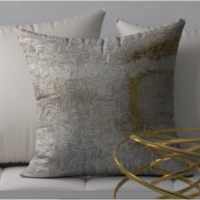 Housse et insert de coussin carré bref, 24" X 24"