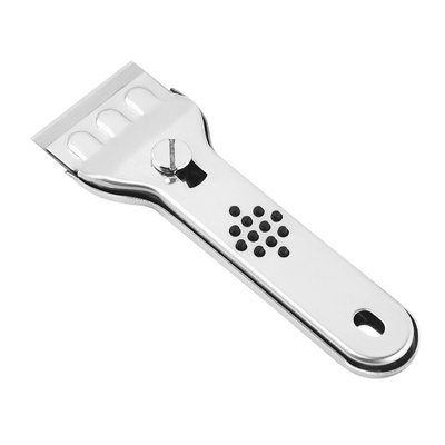 Kitchen cleaning shovel Multipurpose Stainless Steel Fume Scraper, Kitchen Cleaning Shovel, Refrigerator Defrosting Shovel, Kitchen Cleaning Scraper