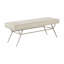 Banc contemporain tapissier Beige