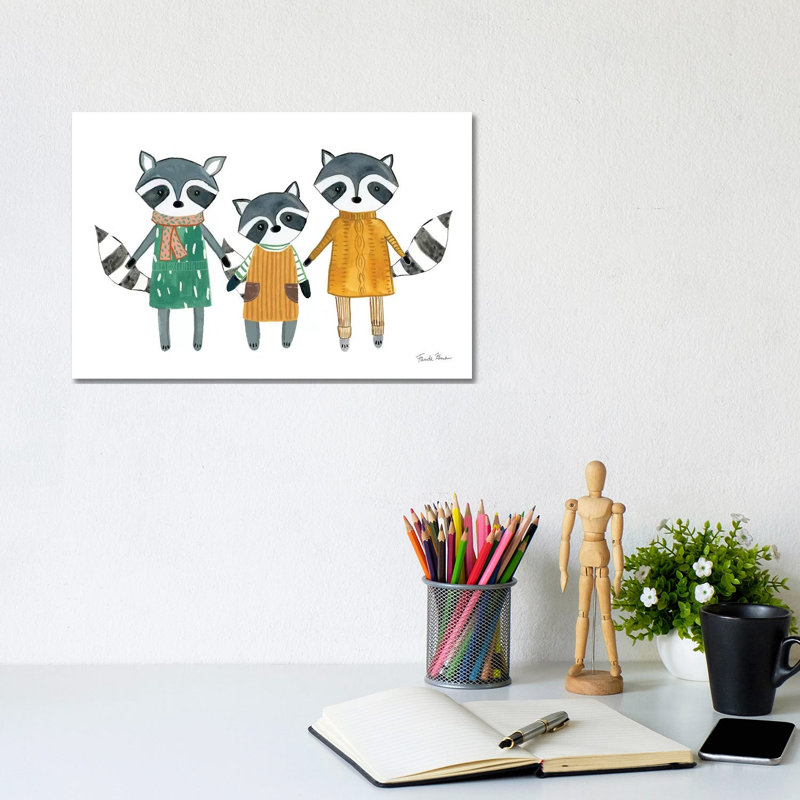 Neighborhood Pals X by Farida Zaman - Wrapped Canvas Painting, 20.32 cm H x 30.48 cm W